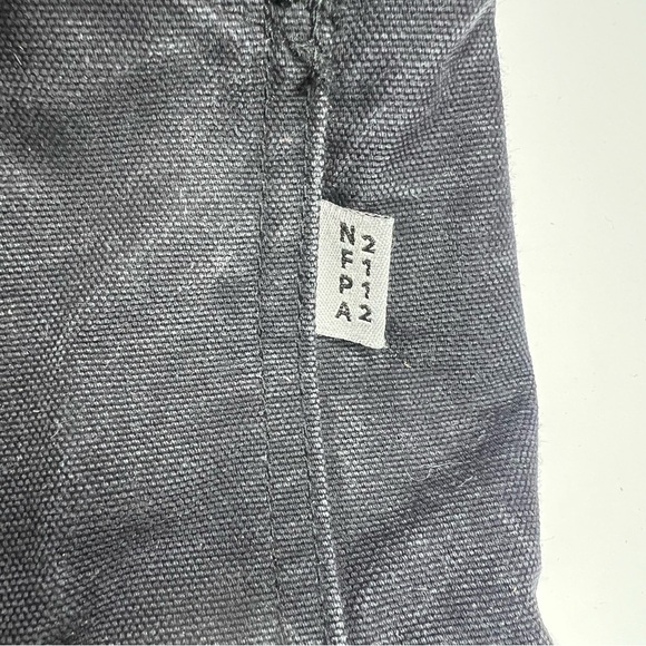 Carhartt | Canvas Duck Quilt Lined Chore Barn Work Coat Navy Fire Resistant | L - Picture 9 of 15